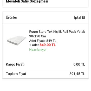 A101 Şikayet Etmeden Sipariş Verdiğimiz Ürün Gelmez!