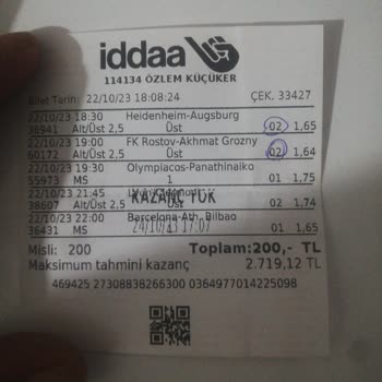 İddaa İddia Sonucu Mağdurum