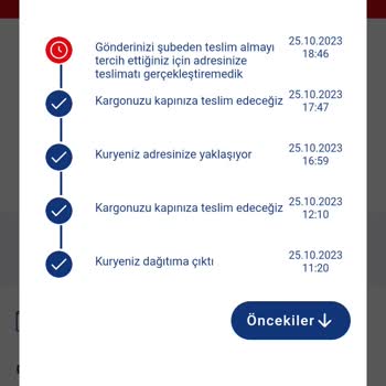 Aras Kargo Kargomu Adrese Getirmediler