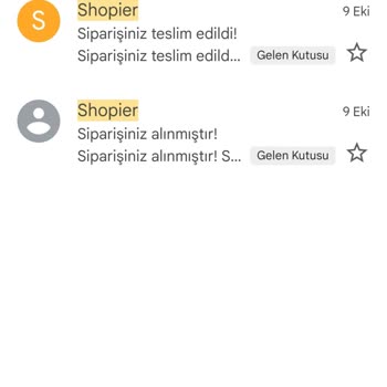 Shopier'den Aldığım Dijital Ürün Gelmedi.