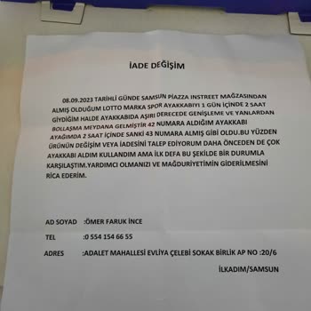 In Street Ayakkabı Kalıbında Esneme Ve Genişleme Oldu
