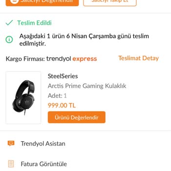 Trendyol Sattığı Ürünün Arkasında Durmuyor!