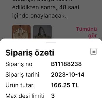 Gardrops Siparişim Teslim Edildi Para Onaylanmıyor