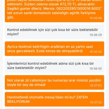Migros Eksik Değil, Hiçbir Şeyi Yollamadı