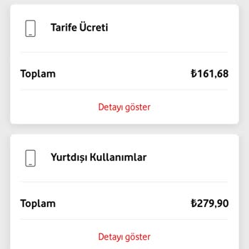 Vodafone Faturama Haksız Yurt Dışı Paketi Tanımı