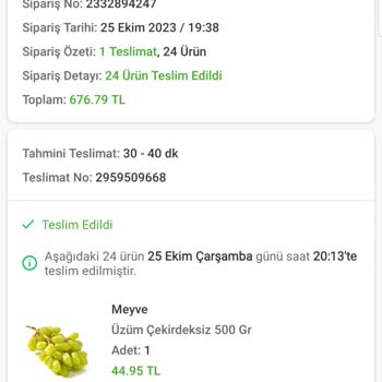 Trendyol Market Ve Yemek Kuryelerinin Beceriksizliği