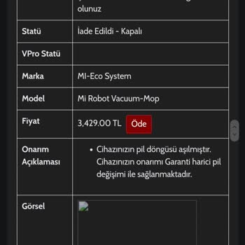 Xiaomi Servis Sorun Çözmüyor