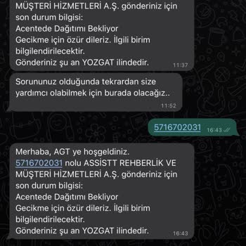 AGT Kurye İle Modem Siparişi Sorunu