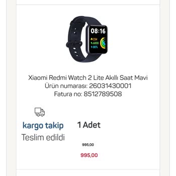 A101 Teslim Gösterilen Ürünün Gelmemesi