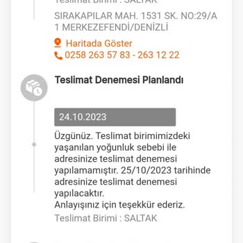 MNG Kargo Kargo Teslim Yapılmaması