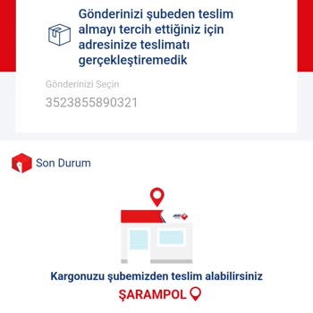 Aras Kargo Kargomu Adresime Teslim Etmedi