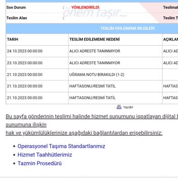 Aras Kargo Beni Mağdur Etti!