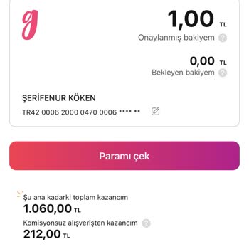 Gardrops Sipariş Ücretinin Eksik Yatması