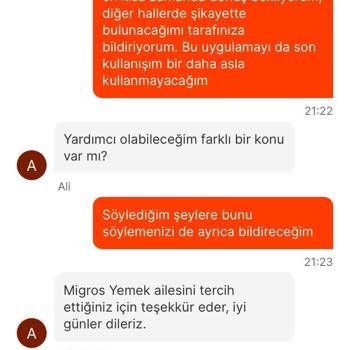 Migros Yemek Terra Pizza Siparişi Yanlış Geldi Ve Çözüm Merkezi İlgilenmiyor!