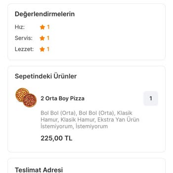 Migros Yemek Terra Pizza Siparişi Yanlış Geldi Ve Çözüm Merkezi İlgilenmiyor!