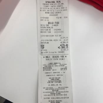 Sporjinal'den Aldığım Skechers Spor Ayakkabısı Çatladı Ve İade İstiyorum