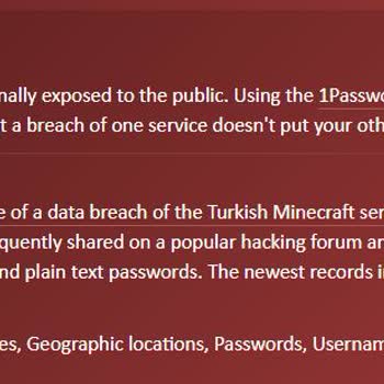 Craftrise Veri Sızıntısı