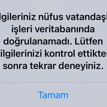 Bitexen Veritabanında Doğrulanamadı Hatası