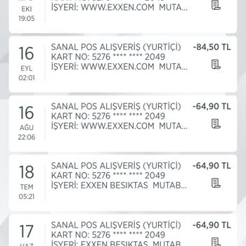 Exxen Kartımdan Para Çekiyor
