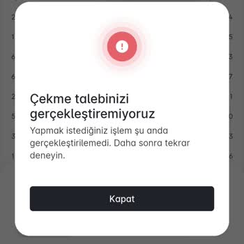 Paribu Hesap Erişim Engeli