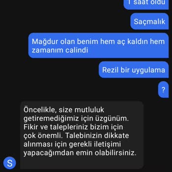 Getir Siparişim 1 Saat Oldu Müşteri Temsilcileri İptal Etmiyor!