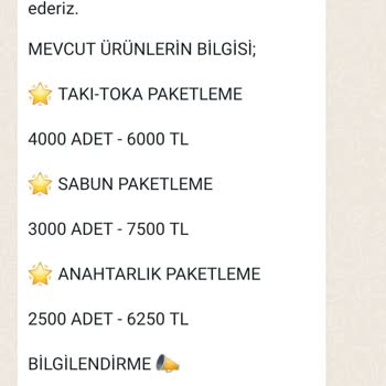 Realy Paketleme İş Başvurusu İle İlgili Şikayetim