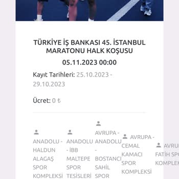 Spor İstanbul İstanbul Halk Koşusu