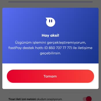FastPay Girişte Sorun Yaşıyorum
