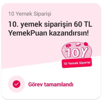 Yemeksepeti Club'la Kazandığım Kupon