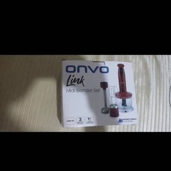 A101 Onvo Blender Seti Ürün İadesi
