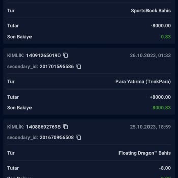 Vbettr Vbet 8000 TL Yükleme Sorunu