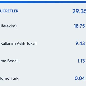 Turkcell Midi Life Ve Gecikme Bedeli Faturama Yansıtılmış