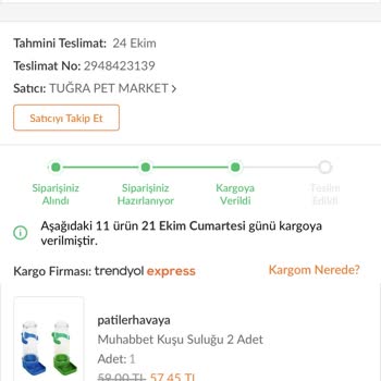 Trendyol Express Bir Daha Asla.