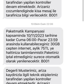 Türk Telekom Fiber İnternet 2 Aydır Kopuk