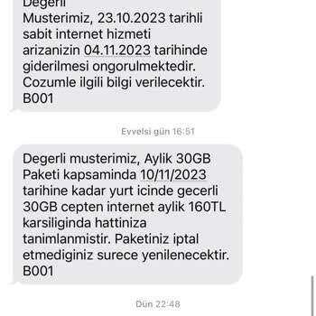 Türk Telekom Fiber İnternet 2 Aydır Kopuk