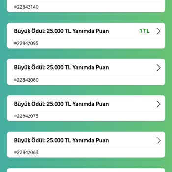 Vodafone Kazı Kazan Fiyaskosu, Hep 2 TL'ye Ayarlı
