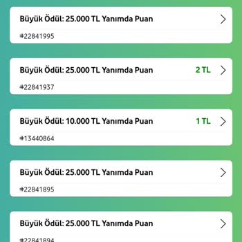 Vodafone Kazı Kazan Fiyaskosu, Hep 2 TL'ye Ayarlı