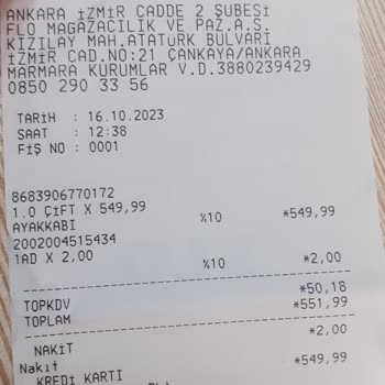 FLO-Kinetix Ayakkabı Hayatimin Hatası Oldu