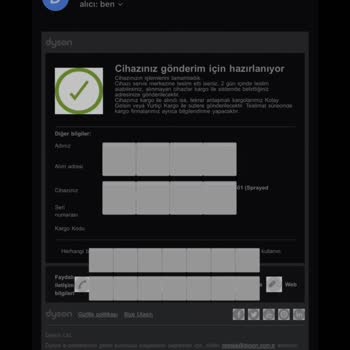 Dyson Onarımda Ücret Talebi