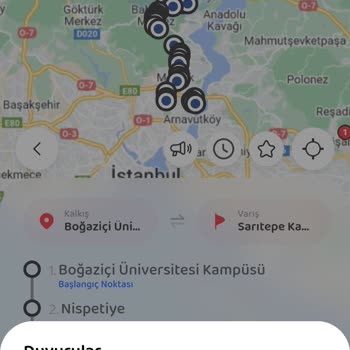 Boğaziçi Üniversitesi İETT Otobüs Sefer İptali