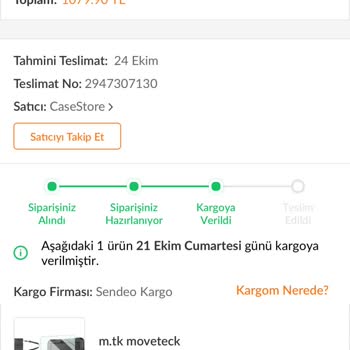 Sendeo Geciken Kargo Ve İlgisiz Çalışan