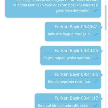 PttAVM Realme 6i Bozuk Gelen Ekran İade Edilmeyen Para