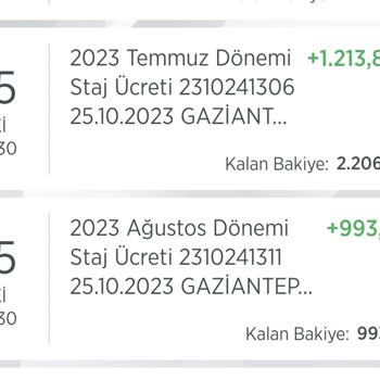 Cengiz Gökçek Kadın Doğum ve Çocuk Hastalıkları Hastanesi Staj Ücretim Eksik