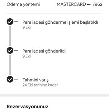 Airbnb 20+ Gündür Para İadesi Yapmaması