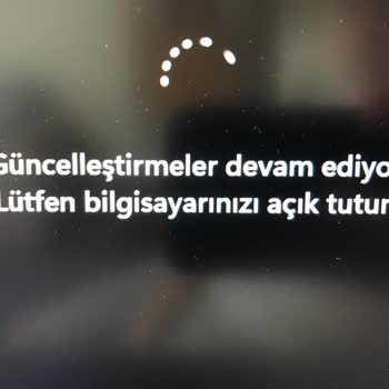 Microsoft Mavi Ekran, Güncelleme Sorunu, Ekran Donması