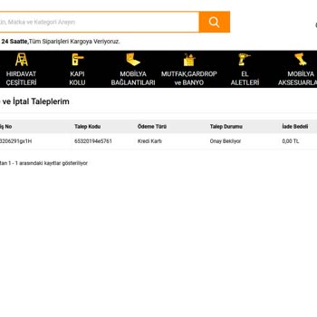 Eryıldız Hırdavat İade Sorunu Ve Muhatap Bulamama
