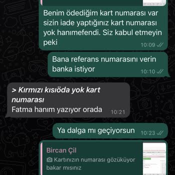 Bircançil Butik Para İadem Yapılmıyor