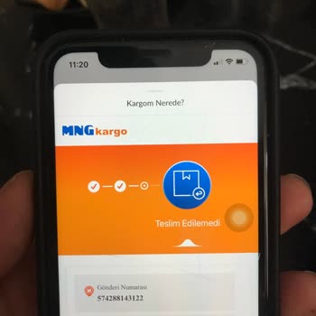 MNG Kargo Bir Haftadır Gitmeyen Kargo
