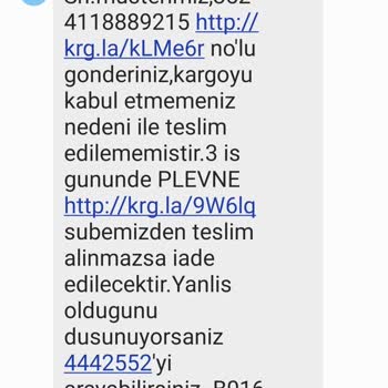 Aras Kargo Teslim Etmiyor, Ayağına Çağırıyor.