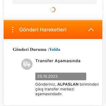 MNG Transfer Aşamasında Problemi